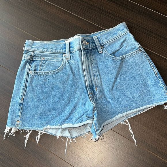SLVRLAKE Women's Denim Shorts, 26 - Picture 3 of 7